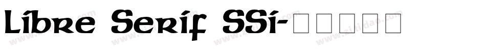 Libre Serif SSi字体转换